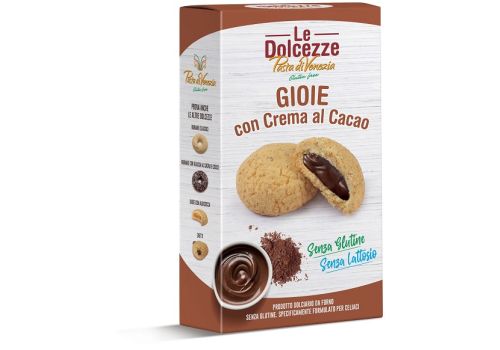 Pasta di Venezia gioie con crema al cacao senza glutine 180 grammi