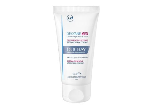 Ducray Dexyane Med trattamento eczemi delle palpebre atopici o da contatto crema viso corpo mani 30ml