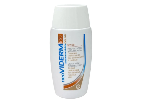 Neoviderm 100 emulsione fluida Color spf 50+ fluido colorato 50ml