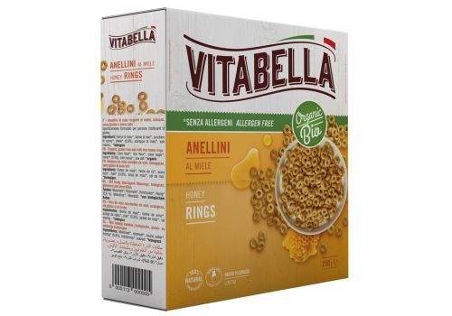 Vitabella anellini di avena al miele senza glutine 300 grammi