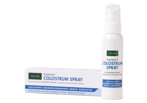 Remargin Colostrum lenitivo e ristrutturante per la pelle danneggiata spray 100ml