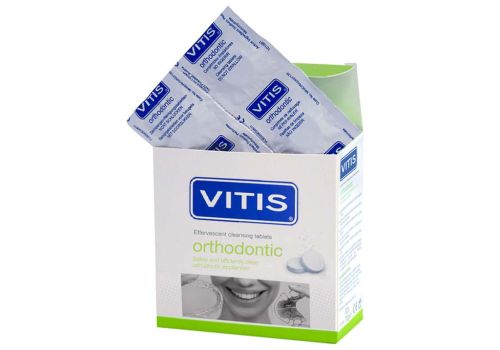 Vitis Orthodontic pulizia di apparecchi ortodontici 32 comprese effervescenti