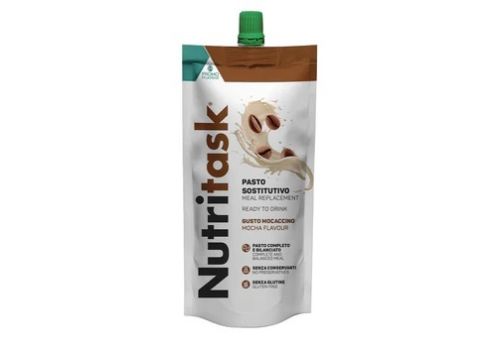 Nutritask pasto sostitutivo gusto mocaccino 220 grammi
