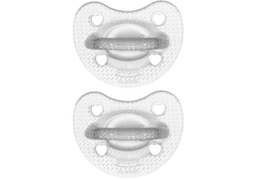 Chicco Crystal gommotto in silicone 6-16 mesi 2 pezzi