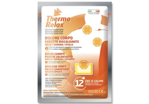 Thermo Relax Dolore Corpo cerotto riscaldante collo schiena spalle 1 pezzo