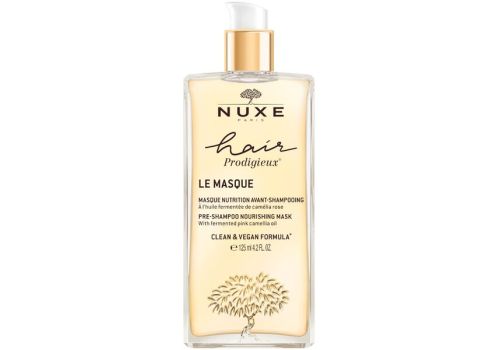 Nuxe hair prodigieux maschera pre shampoo all'olio fermentato di camelia rosa 125ml
