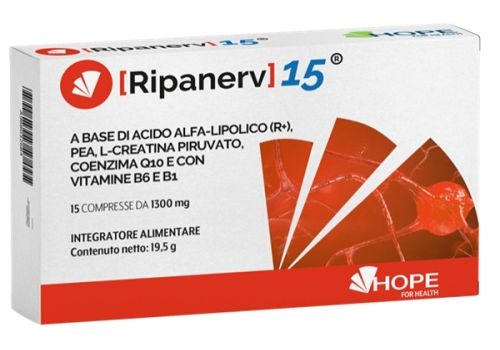 Ripanerv integratore per il sistema nervoso 15 compresse