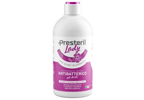 Lady Presteril detergente intimo antibatterico pH acido 250ml