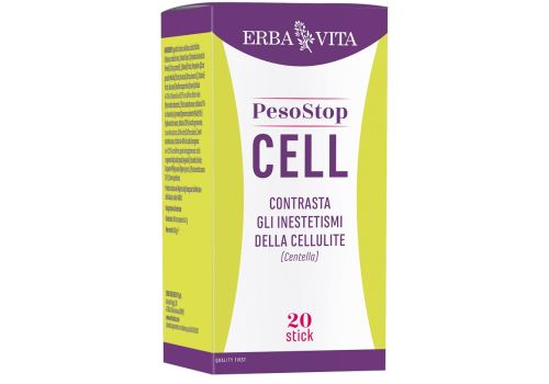 Peso Stop Cell integratore per contrastare gli inestetismi della cellulite 20 stick
