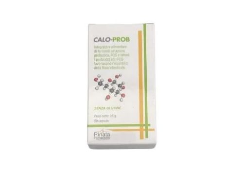 Caloprob integratore per l'equilibrio intestinale 50 capsule