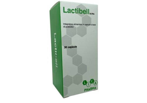 Lactibell Ultra integratore per l'equilibrio intestinale 30 capsule
