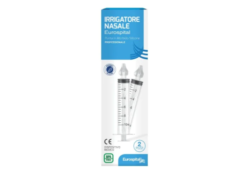 Eurospital irrigatore nasale per lavaggi quotidiani 1 pezzo