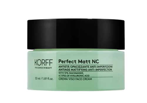 Korff Perfect Matt NC crema viso antietà opacizzante anti-imperfezioni 50ml