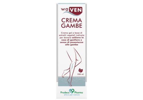 Waven crema gel per donare sollievo in caso di gonfiore e pesantezza alle gambe 200ml