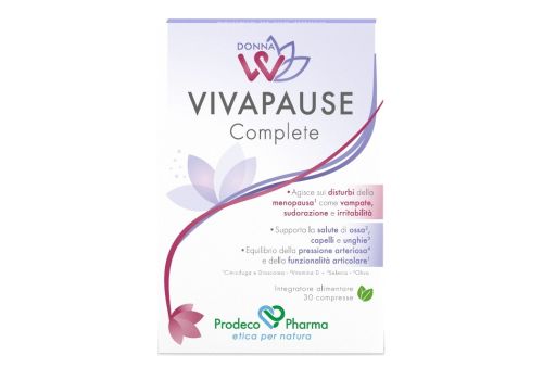Donnaw Vivapause Complete integratore per i disturbi della menopausa 30 compresse