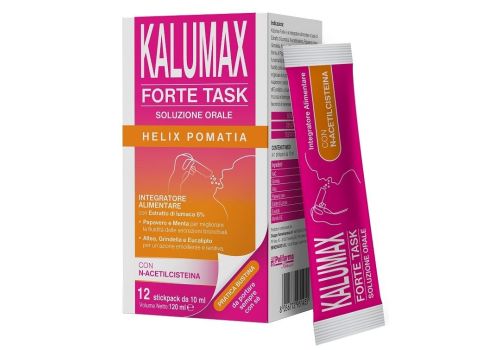 Kalumax Forte Task integratore per le vie aeree 12 stickpack