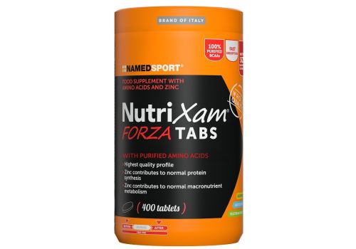 Nutrixam Forza Tabs integratore aminoacidi e zinco 400 compresse
