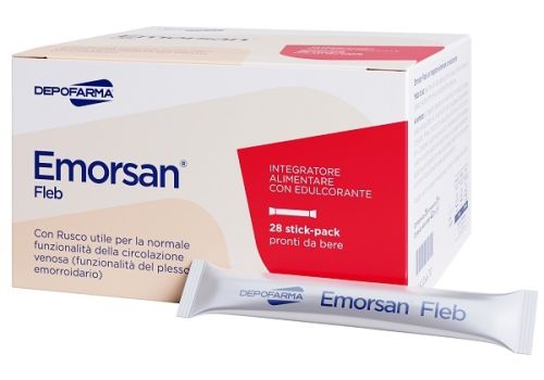 Emorsan Flab integratore per la microcircolazione 28 stick-pack 15ml