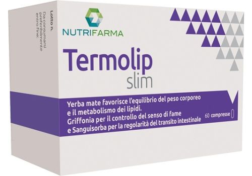 Termolip Slim integratore per il l'equilibrio del peso corporeo 60 compresse