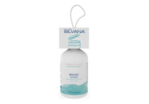 Silvana bagno oleato corpo e capelli nutriente per pelle secca a tendenza atopica 250ml
