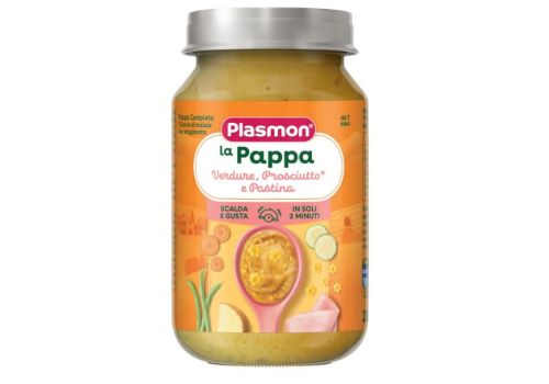 Plasmon La pappa verdure prosciutto e pastina 200 grammi.