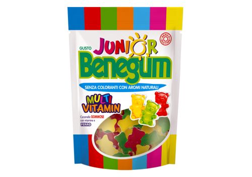 Benegum Junior Multivitamin caramelle gommose con vitamine e ferro 90 grammi