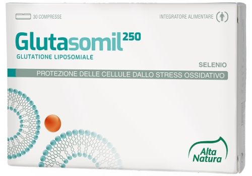 Glutasomil 250 integratore di selenio per lo stress ossidativo 30 compresse