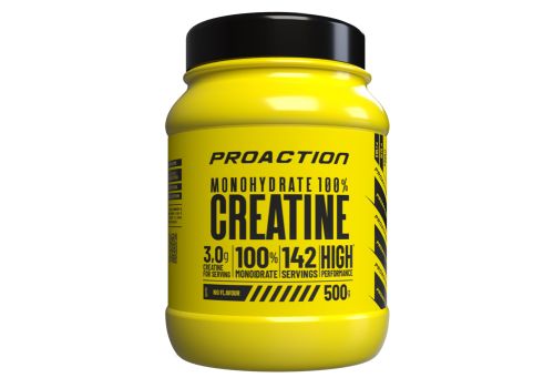 Proaction Monohydrate 100% Creatine integratore di creatina 500 grammi
