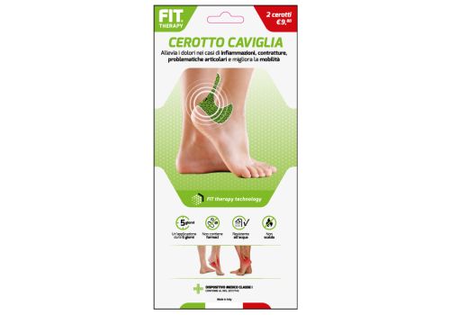 Fit Therapy cerotto caviglia per infiammazione e dolori articolari 2 pezzi