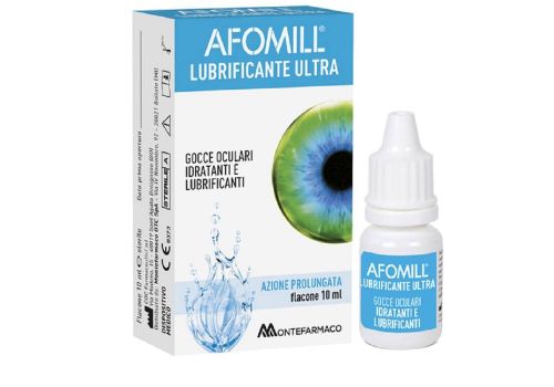 Afomill lubrificante ultra gocce oculari idratanti e lubrificanti 10ml