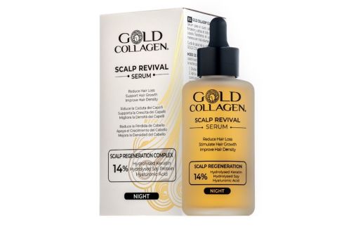 Gold Collagen Scalp Revival siero per capelli rinforzante anticaduta 100ml
