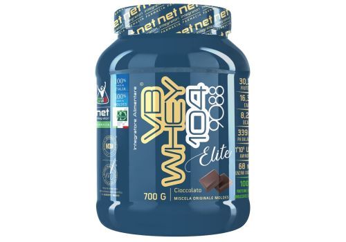 VB Whey 104 Elite integratore di proteine isolate e idrolizzate gusto cioccolato 700 grammi