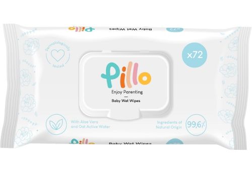 Pillo Enjoy salviettine detergenti per l'igiene dei bambini 72 pezzi