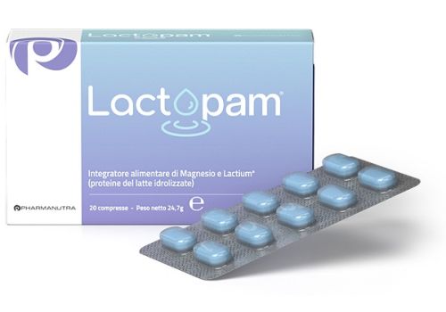 Lactopam integratore per il rilassamento 20 compresse