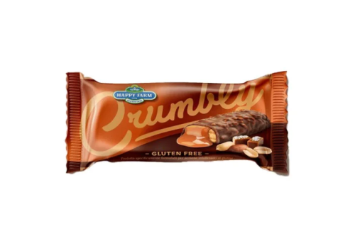 Happy Farm i lingotti crumbly snack senza glutine 33 grammi