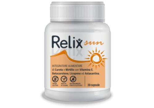 Relix Sun integratore per abbronzatura e protezione della pelle 30 capsule