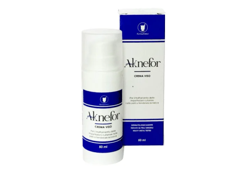 Aknefor crema viso per il trattamento delle imperfezioni cutanee nelle pelli a tendenza acneica 50ml
