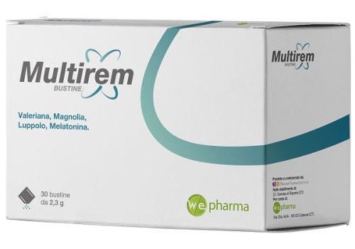 Multirem integratore per il rilassamento e il riposo notturno 30 bustine