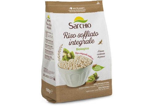 Sarchio riso soffiato biologico senza glutine 100 grammi