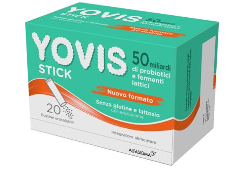 Yovis stick integratore di fermenti lattici 20 bustine orosolubili