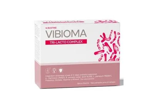 Vibioma tri-lacto complex integratore per il microbiota vaginale 14 bustine