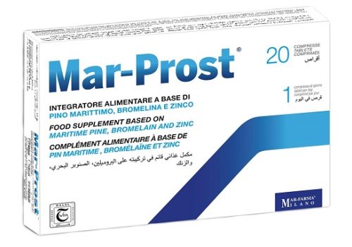 Mar-Prost integratore per la funzionalità della prostata 20 compresse