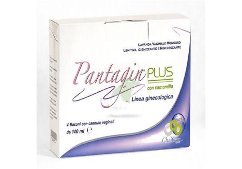 Pantagin Plus lavanda vaginale lenitiva igienizzante rinfrescante 4 flaconi da 140ml