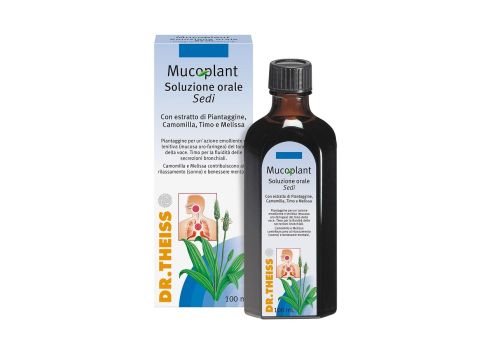 Dr.Theiss Mucoplant Sedi integratore per la tosse soluzione orale 100ml