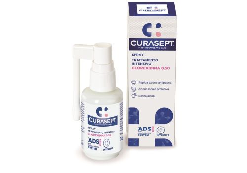Curasept spray trattamento intensivo ads clorexdina 0.50 30ml