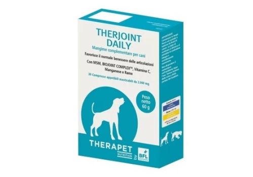therjoint daily mangime complementare per il benessere delle articolazioni del cane 30 compresse