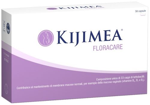 Kijimea Floracare integratore di fermenti lattici per il benessere della mucosa vaginale 56 capsule