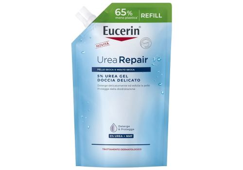 Eucerin urea repair 5% gel doccia delicato per pelle secca e molto secca eco-ricarica 400ml