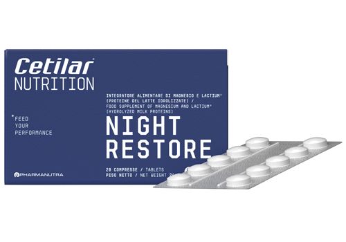 Cetilar Nutrition Night Restore integratore per il rilassamento notturno 20 compresse
