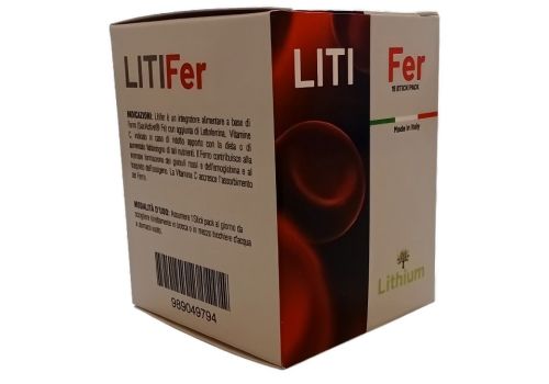 Litifer integratore di ferro 15 stick